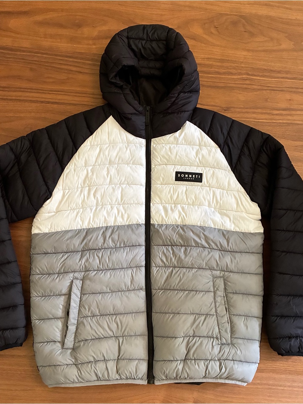 Sonneti London Hooded Puffer Jacket Men’s XL